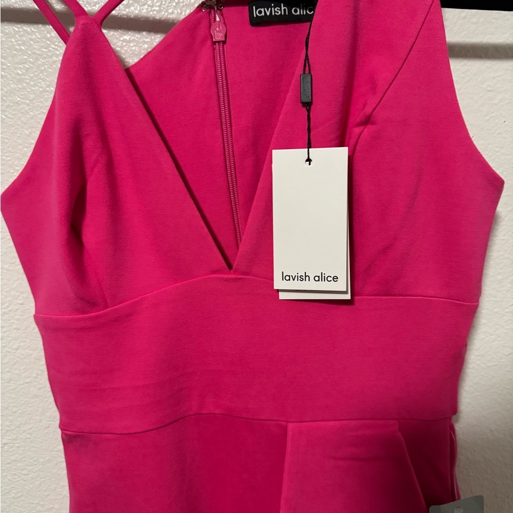 Lavish Alice Trendy Pink Dress - Picture 2 of 5